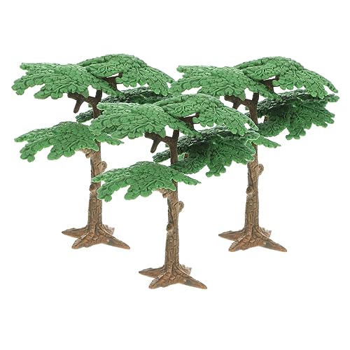 TEHAUX 12 STK Bürodekoration bäume Spielzeug künstliches para simuliertes Baummodell Babyspielzeug Bonsai Zypressenbaum-Modell Modellbaum für den Garten Schreibtisch Bahn von TEHAUX