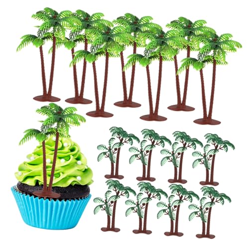 TEHAUX 16 Stück Teiliges Kokosnussbaum Kuchen Topper Tropische Kuchendekoration für Hochzeiten Partys und Geburtstagsfeiern Mini Kokosnussbaum Tortendeko für Verschiedene Anlässe TEHAUX 16 Stück Teiliges Kokosnussbaum Kuchen Topper Tropische Kuchendekoration für Hochzeiten Partys und Geburtstagsfeiern Mini Kokosnussbaum Tortendeko für Verschiedene Anlässe von TEHAUX