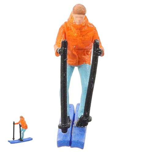 TEHAUX 164 Skimädchen Orange Miniaturmodell Miniatur Skifahrer Landschaft Skifahrer Modell Skifahrer Sandtisch Skifahrer Modell Winzige Skifahrer Harz TEHAUX 164 Skimädchen Orange Miniaturmodell Miniatur Skifahrer Landschaft Skifahrer Modell Skifahrer Sandtisch Skifahrer Modell Winzige Skifahrer Harz von TEHAUX