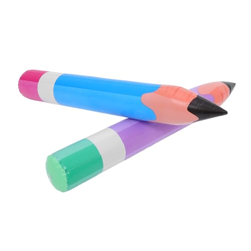 TEHAUX 2 Stück Großes Aufblasbares Buntstift Dekorationsset Teilig PVC Langlebig Leicht Bunte Party Requisite für Klassenzimmer Studenten Vielseitig für Innen und Außenbereich TEHAUX 2 Stück Großes Aufblasbares Buntstift Dekorationsset Teilig PVC Langlebig Leicht Bunte Party Requisite für Klassenzimmer Studenten Vielseitig für Innen und Außenbereich von TEHAUX