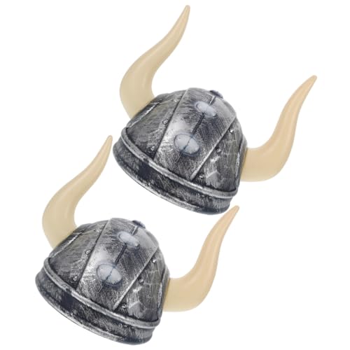 TEHAUX 2 Stück Ochsenhornhut Maskenhut-Ornament Halloween-Party-Cosplay-Zubehör Schwarz 7 95 X 7 48 X 4 92 Zoll TEHAUX 2 Stück Ochsenhornhut Maskenhut-Ornament Halloween-Party-Cosplay-Zubehör Schwarz 7 95 X 7 48 X 4 92 Zoll von TEHAUX