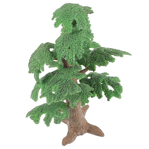 TEHAUX 3 STK Mini Kuchendekorationen Puppenhauszubehör Mikro Kuchen Topper Ornament Modelle Modellbaum für den Garten Zypressenbaum-Modell Baummodell Ahorn Spielzeug Kunsthandwerk von TEHAUX