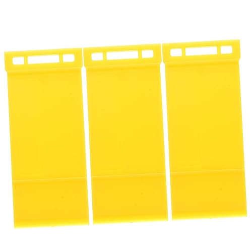 TEHAUX 3 Stück Modell Splitting Schleifpapier Splitter Modellteilöffner Modelltrenner Werkzeuge Für Modellwerkzeuge Gelb von TEHAUX