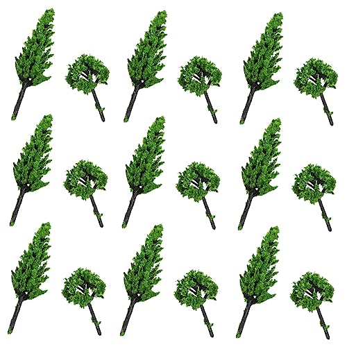 TEHAUX 30Stücke Teiliges Baumform Dekorationsset Für Realistische Bäume Für Sandtisch Garten Und DIY Projekte Exquisites Design Farbenfroh Und Langlebig von TEHAUX