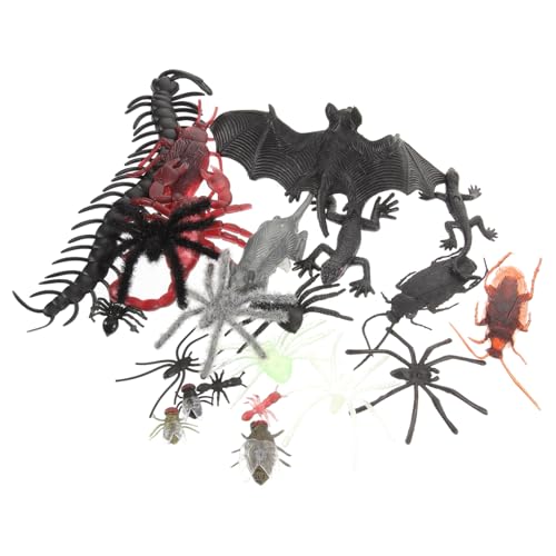 TEHAUX 40Stücke Künstliche Insektenfiguren Lebensechte Deko Für Partys Lernspielzeug Für Halloween Und Mikro Landschaften TEHAUX 40Stücke Künstliche Insektenfiguren Lebensechte Deko Für Partys Lernspielzeug Für Halloween Und Mikro Landschaften von TEHAUX