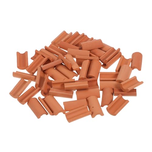 TEHAUX Miniatur Ziegelsteine Für Puppenhaus BAU DIY Garten Landschaft Dachdekoration Und Modellbau Bastelmaterialien Für Kreative Projekte Und Miniaturwelten TEHAUX Miniatur Ziegelsteine Für Puppenhaus BAU DIY Garten Landschaft Dachdekoration Und Modellbau Bastelmaterialien Für Kreative Projekte Und Miniaturwelten von TEHAUX