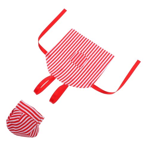 TEHAUX Set Mit Schürze Für Minipuppen Ideal Für Puppenhaus Und Weihnachtsdekoration TEHAUX Set Mit Schürze Für Minipuppen Ideal Für Puppenhaus Und Weihnachtsdekoration von TEHAUX