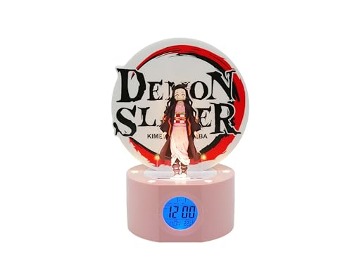 TEKNOFUN - Nezuko 811754 Lichtwecker, Schwarz, Rot, Rosa, Weiß, einzigartig TEKNOFUN - Nezuko 811754 Lichtwecker, Schwarz, Rot, Rosa, Weiß, einzigartig von TEKNOFUN