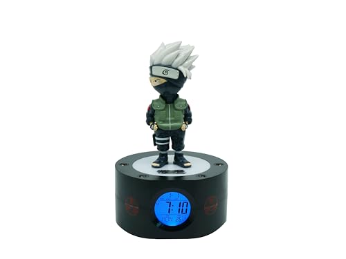 Teknofun 811606 Naruto Shippuden Kakashi Lichtwecker, Schwarz, blau, grün, grau, Unique von TEKNOFUN