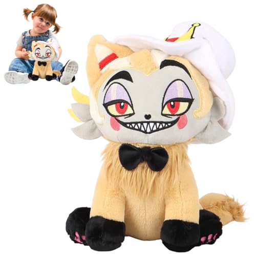 TELAOBAN Hazbin Hotel Plüsch, Hazbin Hotel Plush, Hazbin Hotel Plush Figure Doll, Hazbin Hotel Plüschtiere, Hazbin Hotel Plüsch Puppe, Hazbin Hotel Plushies Toy, für Kinder und Erwachsene, Anime Fans von TELAOBAN
