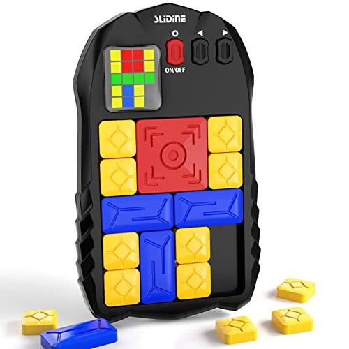TEMI Slide Puzzlespiele, über 500 Levels, Super Slide Spiele, Denksportaufgaben, Reise Zappelspielzeug, Handheld Spielekonsole, STEM-Lernspielzeug, Kinder Geschenk, Teenager, Erwachsene TEMI Slide Puzzlespiele, über 500 Levels, Super Slide Spiele, Denksportaufgaben, Reise Zappelspielzeug, Handheld Spielekonsole, STEM-Lernspielzeug, Kinder Geschenk, Teenager, Erwachsene von TEMI
