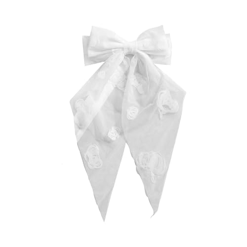 Haarspange mit Fledermaus-Stickerei, Halloween-Zubehör für Mädchen und Frauen, Spitze, Tüll, Schleier, Haarnadel, Cosplay, Kostüm, Kopfschmuck, Halloween, Fledermaus-Haarspange von TEMOOUES
