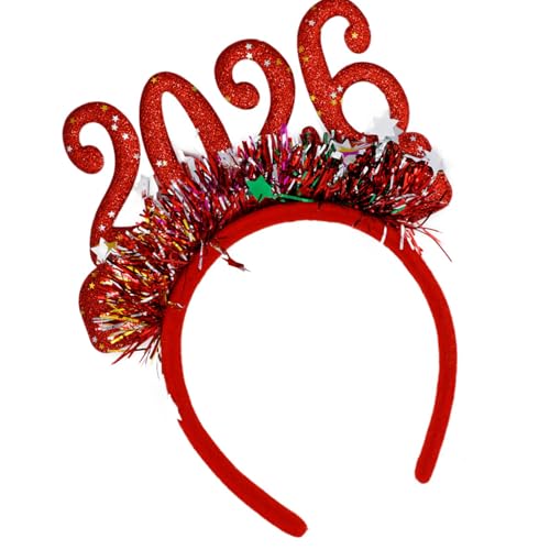 TEMOOUES Funkelnde Neujahrs-Stirnbänder mit glitzernder Zahl und Girlanden, für Festivals, Partys, Feiern, Versammlungen, verstellbare Stirnbänder für alle Altersgruppen TEMOOUES Funkelnde Neujahrs-Stirnbänder mit glitzernder Zahl und Girlanden, für Festivals, Partys, Feiern, Versammlungen, verstellbare Stirnbänder für alle Altersgruppen von TEMOOUES