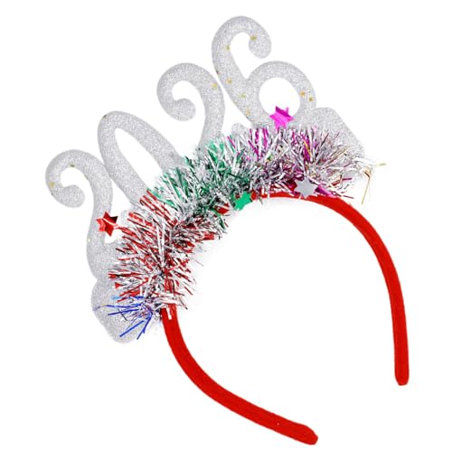 TEMOOUES Funkelnde Neujahrs-Stirnbänder mit glitzernder Zahl und Girlanden, für Festivals, Partys, Feiern, Versammlungen, verstellbare Stirnbänder für alle Altersgruppen TEMOOUES Funkelnde Neujahrs-Stirnbänder mit glitzernder Zahl und Girlanden, für Festivals, Partys, Feiern, Versammlungen, verstellbare Stirnbänder für alle Altersgruppen von TEMOOUES
