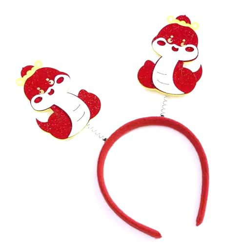 TEMOOUES Modisches Schlangen-Stirnband mit Schleifen, Cosplay-Kostüm, Kopfschmuck, Party-Kopfbedeckung für Neujahrspartys und Festivals, Events, Schlangen-Designs TEMOOUES Modisches Schlangen-Stirnband mit Schleifen, Cosplay-Kostüm, Kopfschmuck, Party-Kopfbedeckung für Neujahrspartys und Festivals, Events, Schlangen-Designs von TEMOOUES