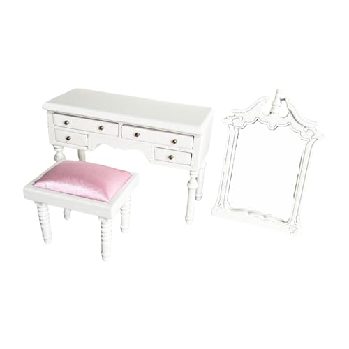 TEMOOUES Puppenhäuser Hocker Modell Realistische Puppenhäuser Möbel Spielen Schminktisch Realistisch 1:12 Modell Requisiten TEMOOUES Puppenhäuser Hocker Modell Realistische Puppenhäuser Möbel Spielen Schminktisch Realistisch 1:12 Modell Requisiten von TEMOOUES