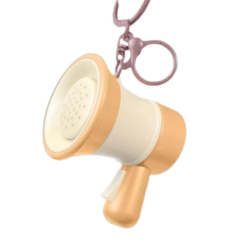 TEMOOUES Tragbarer Schlüsselanhänger, Taschenanhänger mit Miniatur-Lautsprechern für Stimme und Spaß, Party-Streichgerät TEMOOUES Tragbarer Schlüsselanhänger, Taschenanhänger mit Miniatur-Lautsprechern für Stimme und Spaß, Party-Streichgerät von TEMOOUES