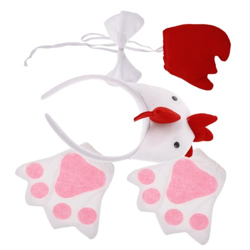 TEMPNAP 1 Satz Cartoon- -rollenspiel-requisiten, Stirnband, Fliege, Handschuhe, Cosplay-kostüm, Halloween- -cosplay-kostüm, Tierthema, Party-performance-zubehör TEMPNAP 1 Satz Cartoon- -rollenspiel-requisiten, Stirnband, Fliege, Handschuhe, Cosplay-kostüm, Halloween- -cosplay-kostüm, Tierthema, Party-performance-zubehör von TEMPNAP