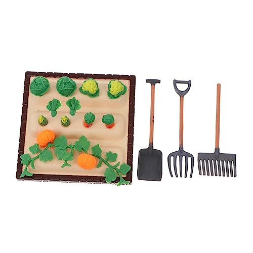 TEMPNAP 1 Satz Farm-Tool-Modell Gemüse Feld Kleines Landwirtschaftliches Werkzeugmodell Mini Szenenmodell Winzig Bauernhof Figur Plastik TEMPNAP 1 Satz Farm-Tool-Modell Gemüse Feld Kleines Landwirtschaftliches Werkzeugmodell Mini Szenenmodell Winzig Bauernhof Figur Plastik von TEMPNAP
