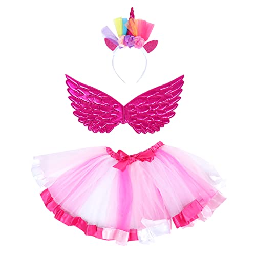 TEMPNAP 1 Satz Party-kostüm-kit Regenbogen-tutu-rock Party Kinderkostüm Hochzeitskleid Zartes Performance-kostüm Für Cosplay-kleidung Mädchenkleid Urlaubskostüm Polyester TEMPNAP 1 Satz Party-kostüm-kit Regenbogen-tutu-rock Party Kinderkostüm Hochzeitskleid Zartes Performance-kostüm Für Cosplay-kleidung Mädchenkleid Urlaubskostüm Polyester von TEMPNAP