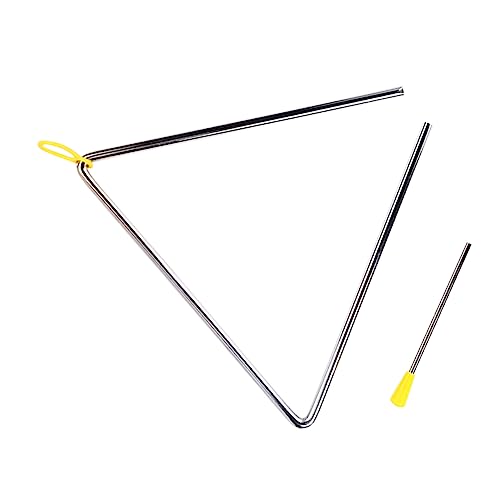 TEMPNAP 1 Satz Percussion Instrumenten Dreieck Instrument für Kreative Musikbildung Geeignet für Junge Mädchen Fördert Musikverständnis und Kreativität von TEMPNAP