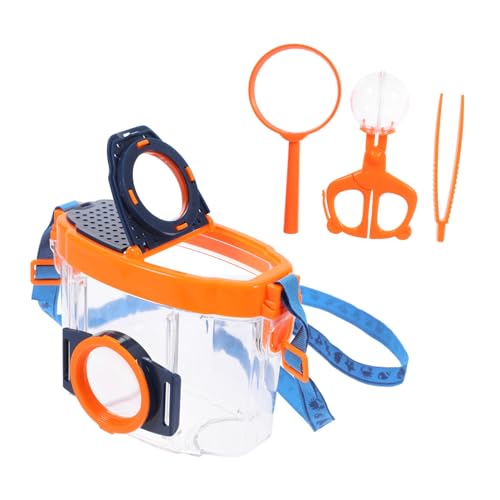 TEMPNAP 1 Set Beobachtungsbox Wissenschaftsbausatz Explorer Spinnenfänger Beobachtungskäfigbausatz Eingesetztes Beobachtungswerkzeug Beobachtungsbehälter Abs Orange TEMPNAP 1 Set Beobachtungsbox Wissenschaftsbausatz Explorer Spinnenfänger Beobachtungskäfigbausatz Eingesetztes Beobachtungswerkzeug Beobachtungsbehälter Abs Orange von TEMPNAP