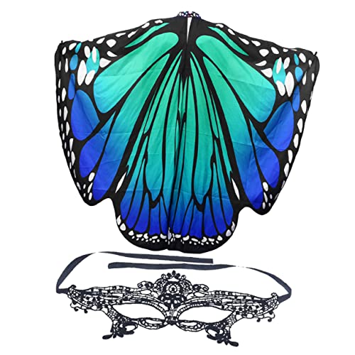 TEMPNAP 1 Set Schmetterlingsschal Schal Masken Zubehör Taube Aufblasbare Papageienflügel Kostüm Krähenkostüm Paillettenfee Kostüm Erwachsener Umhang Kleid Maskerade Maske Damen TEMPNAP 1 Set Schmetterlingsschal Schal Masken Zubehör Taube Aufblasbare Papageienflügel Kostüm Krähenkostüm Paillettenfee Kostüm Erwachsener Umhang Kleid Maskerade Maske Damen von TEMPNAP