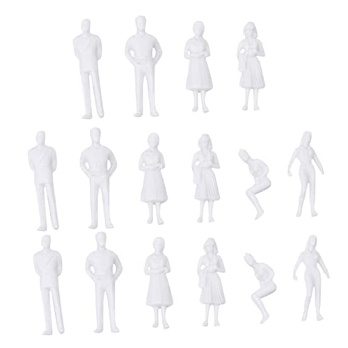 TEMPNAP 10Stücke Lebensechte Miniaturpersonen für Modellbau und Schulprojekte von TEMPNAP