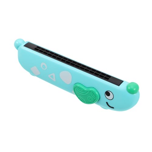 TEMPNAP 16 Cartoon-mundharmonika Für Kleinkindspielzeug Mini-mundharmonika Kleinkind Mundharmonika Mundharmonicas Für Mundharmonika-partygeschenke Plastik Sky-Blue von TEMPNAP