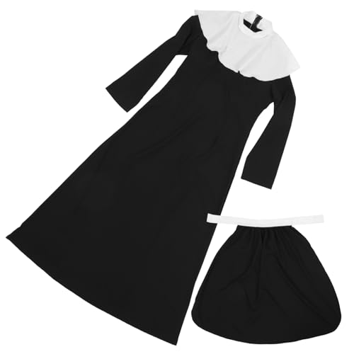 TEMPNAP 1Satz Nonnenkostüm für Damen Cosplay Outfit für Halloween Bühnenauftritte Kostümpartys Übergröße Leicht Angenehm Exzellenter Verarbeitung TEMPNAP 1Satz Nonnenkostüm für Damen Cosplay Outfit für Halloween Bühnenauftritte Kostümpartys Übergröße Leicht Angenehm Exzellenter Verarbeitung von TEMPNAP