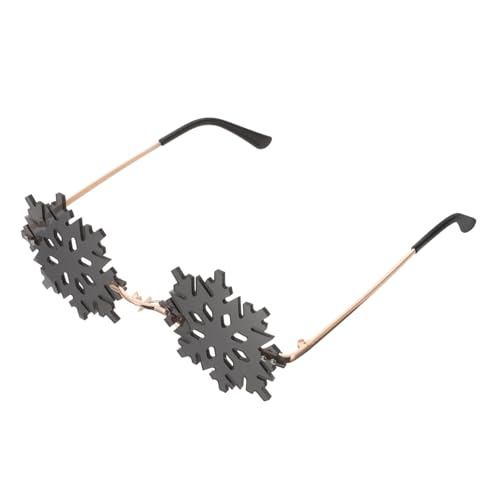 TEMPNAP 1paar Frameless Snowflake Sunglasses Für Weihnachten Einzigartige Partybrille Für Festliche Anlässe Als Accessoire Für Fotos Und Feiern Unisex Design Für Damen Und Herren TEMPNAP 1paar Frameless Snowflake Sunglasses Für Weihnachten Einzigartige Partybrille Für Festliche Anlässe Als Accessoire Für Fotos Und Feiern Unisex Design Für Damen Und Herren von TEMPNAP