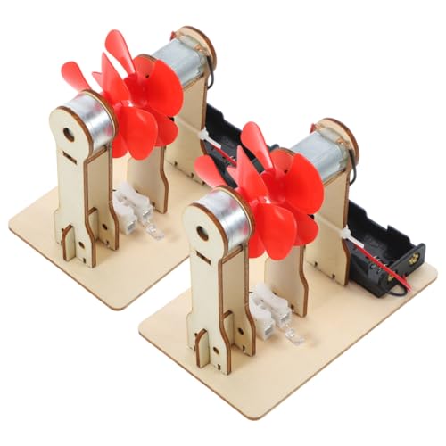 TEMPNAP 2 Sätze Windgenerator DIY für Experimentiermaterial für Ingenieure Fördert Kritisches und Problemlösungsfähigkeiten TEMPNAP 2 Sätze Windgenerator DIY für Experimentiermaterial für Ingenieure Fördert Kritisches und Problemlösungsfähigkeiten von TEMPNAP