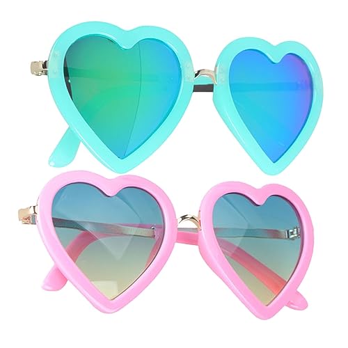 TEMPNAP 2 Stück Dekorative Sonnenbrille Verkleidungszubehör Für Kleine Mädchen Trendy Gläser Uv Partyartikel Für Sonnenbrille Im Herzdesign Junggesellin Geformt TEMPNAP 2 Stück Dekorative Sonnenbrille Verkleidungszubehör Für Kleine Mädchen Trendy Gläser Uv Partyartikel Für Sonnenbrille Im Herzdesign Junggesellin Geformt von TEMPNAP