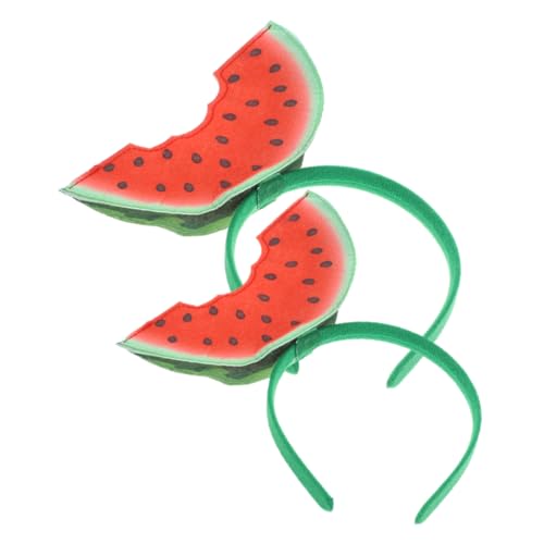 TEMPNAP 2 Stück Wassermelonen Haarreifen Lustiges Sommer Accessoire für Partys Leicht und für Fotos und Festliche Anlässe für Erwachsene TEMPNAP 2 Stück Wassermelonen Haarreifen Lustiges Sommer Accessoire für Partys Leicht und für Fotos und Festliche Anlässe für Erwachsene von TEMPNAP