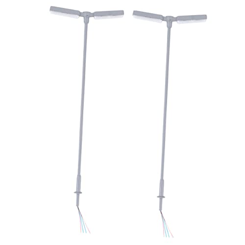 TEMPNAP 2Stücke Gartenlampe LED Straßenlaterne Modell für Mikrolandschaften für Kleine Gartendekoration und Dioramen Stabiler Standfuß Perfektes TEMPNAP 2Stücke Gartenlampe LED Straßenlaterne Modell für Mikrolandschaften für Kleine Gartendekoration und Dioramen Stabiler Standfuß Perfektes von TEMPNAP