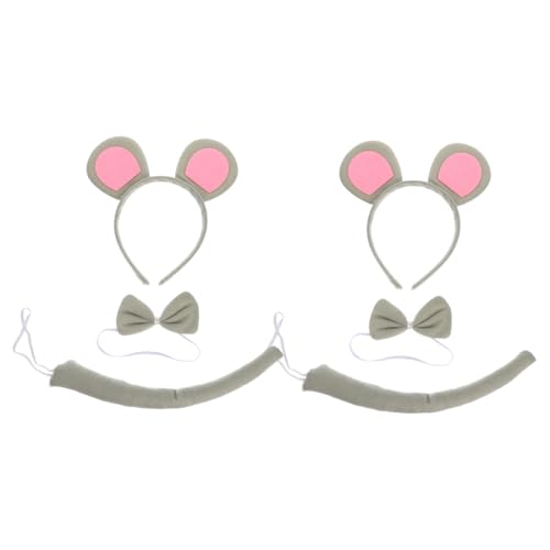 TEMPNAP 2sätze Teiliges Cosplay Mäusekostüm Set Mit Haarreif Schleife Und Für Junge Mädchen Für Partys Karneval Und Cosplay-events Langlebige Materialien Süßes Design TEMPNAP 2sätze Teiliges Cosplay Mäusekostüm Set Mit Haarreif Schleife Und Für Junge Mädchen Für Partys Karneval Und Cosplay-events Langlebige Materialien Süßes Design von TEMPNAP