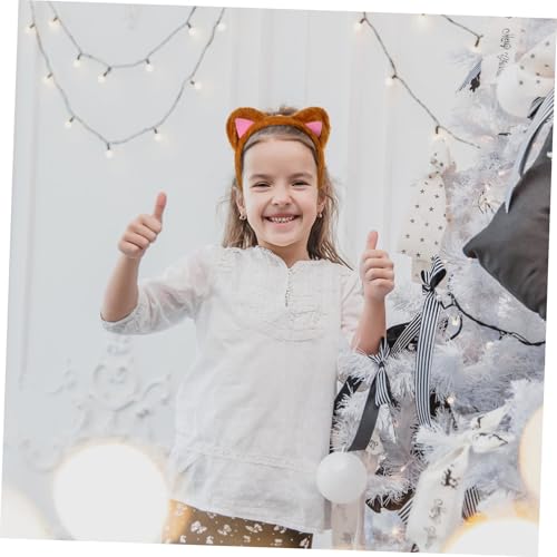TEMPNAP 3 Stück Kuscheliges Teiliges Katzenohren Kostümset mit Haarreif Schleife und aus Plüsch und Kunststoff Leicht und für Fasching Party Hochzeit und Cosplay TEMPNAP 3 Stück Kuscheliges Teiliges Katzenohren Kostümset mit Haarreif Schleife und aus Plüsch und Kunststoff Leicht und für Fasching Party Hochzeit und Cosplay von TEMPNAP