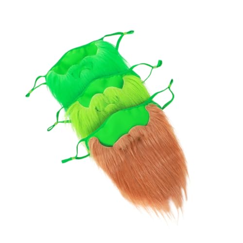 TEMPNAP 3 Stück Monster Maske Bart Schnurrbart Fake Karneval Gesichtsmaske Fake Bart St Patrick's Day Gesichtsmaske Bartmaske Cosplay Bart Gesicht Dekorative Maske St Patrick's Day TEMPNAP 3 Stück Monster Maske Bart Schnurrbart Fake Karneval Gesichtsmaske Fake Bart St Patrick's Day Gesichtsmaske Bartmaske Cosplay Bart Gesicht Dekorative Maske St Patrick's Day von TEMPNAP