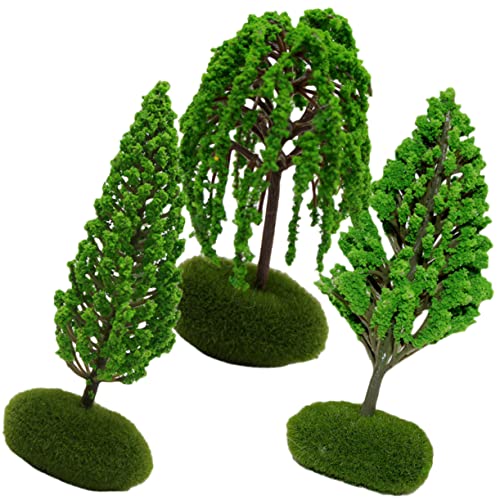 TEMPNAP 3Stücke Miniaturstraßenbaum Modellbau Realistische Landschaftsdekoration für DIY Sandtisch und Szenen für Architektur und Modellbau TEMPNAP 3Stücke Miniaturstraßenbaum Modellbau Realistische Landschaftsdekoration für DIY Sandtisch und Szenen für Architektur und Modellbau von TEMPNAP