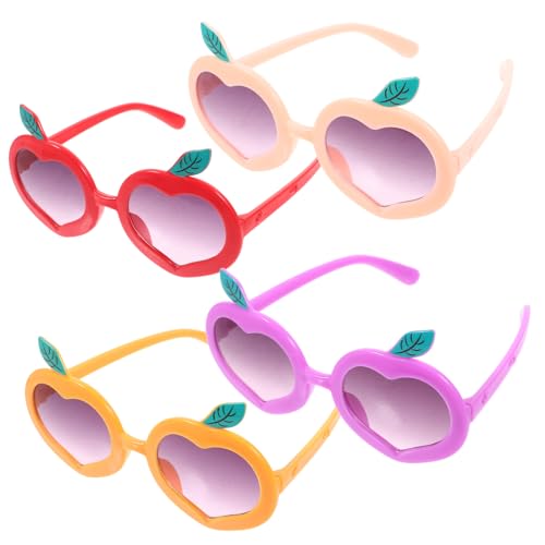 TEMPNAP 4 Stück Sommer Brillen Gläser Led Sonnenbrille Mädchen Kindersonnenbrille Rund Flippige Sonnenbrille Party Sonnenbrillen Geformt Sol Plastik TEMPNAP 4 Stück Sommer Brillen Gläser Led Sonnenbrille Mädchen Kindersonnenbrille Rund Flippige Sonnenbrille Party Sonnenbrillen Geformt Sol Plastik von TEMPNAP