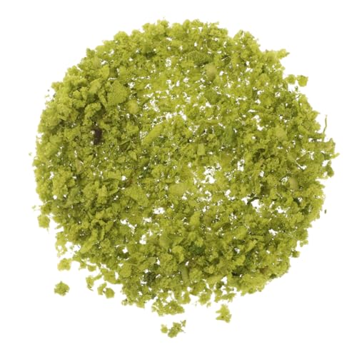 TEMPNAP 5 Modellbaumpulver Graspulver Falsches Gras Modell Bastelmaterial Gras Bastelgras Modellgras künstliches Gras zum Basteln Plastik Green von TEMPNAP