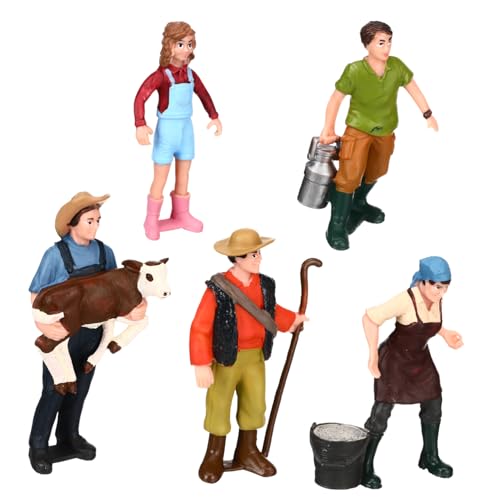 TEMPNAP 5St Charaktermodell Figur Aktion Miniaturen Menschen Architekturmodelle Landschaftsmodelle Modellbauprojekte Puppenhausdekoration Layout-Requisiten bemalte Modelle Vinyl TEMPNAP 5St Charaktermodell Figur Aktion Miniaturen Menschen Architekturmodelle Landschaftsmodelle Modellbauprojekte Puppenhausdekoration Layout-Requisiten bemalte Modelle Vinyl von TEMPNAP