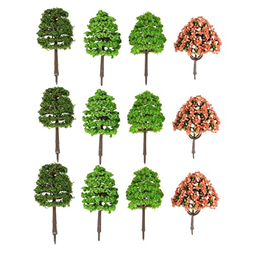 TEMPNAP 70 Stück Teiliges Set von Miniatur Baum Modellen Realistische Simulation von Landschaftsbäumen für DIY Sandtisch Dekoration für Mikro und Modelleisenbahnanlagen TEMPNAP 70 Stück Teiliges Set von Miniatur Baum Modellen Realistische Simulation von Landschaftsbäumen für DIY Sandtisch Dekoration für Mikro und Modelleisenbahnanlagen von TEMPNAP