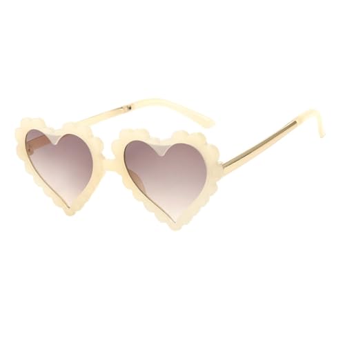 TEMPNAP Anti-UV- für kindersonnenbrille sunglasses sonnenpflege Brillenmode Gläser herz brille kind Party Beige TEMPNAP Anti-UV- für kindersonnenbrille sunglasses sonnenpflege Brillenmode Gläser herz brille kind Party Beige von TEMPNAP