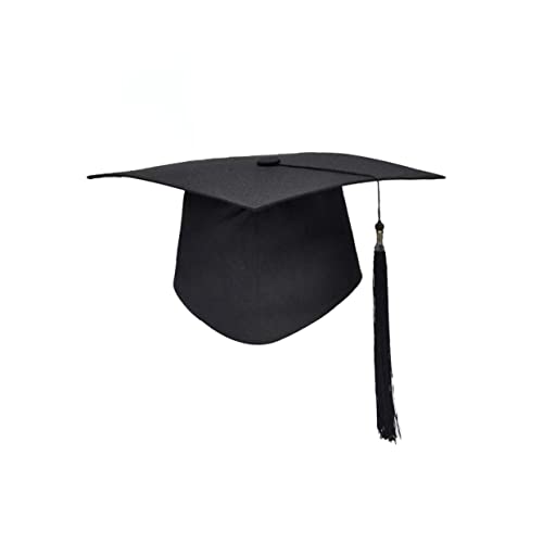 TEMPNAP Bachelor Hut mit Verstellbarem Umfang und Quaste Accessoire für Abschlussfeiern Schuldiscos und Akademische Anlässe Passend für Studentenabschlüsse TEMPNAP Bachelor Hut mit Verstellbarem Umfang und Quaste Accessoire für Abschlussfeiern Schuldiscos und Akademische Anlässe Passend für Studentenabschlüsse von TEMPNAP