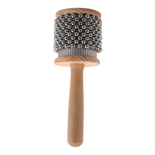 TEMPNAP Cabasa Handheld Holz Schlaginstrument für Kreatives Musikinstrument Entwicklung Musikalischer Fähigkeiten für Junge Mädchen und Jungen Originalfarbe TEMPNAP Cabasa Handheld Holz Schlaginstrument für Kreatives Musikinstrument Entwicklung Musikalischer Fähigkeiten für Junge Mädchen und Jungen Originalfarbe von TEMPNAP