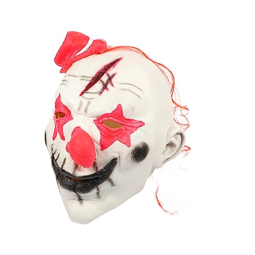 TEMPNAP Clown-Maske Halloween gruselig Halloween -Kostüm Cosplay-Kostüm für Clown Halloween-Maske kleidung Clownmaske für Halloween Maskerade-Halloween-Kostüm Emulsion Rosa TEMPNAP Clown-Maske Halloween gruselig Halloween -Kostüm Cosplay-Kostüm für Clown Halloween-Maske kleidung Clownmaske für Halloween Maskerade-Halloween-Kostüm Emulsion Rosa von TEMPNAP