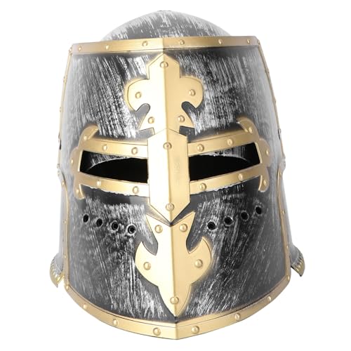 TEMPNAP Cosplay Krieger Helm Roman Helm Kostüm Zubehör Festival Hut für Theater Halloween Karneval Verkleidung TEMPNAP Cosplay Krieger Helm Roman Helm Kostüm Zubehör Festival Hut für Theater Halloween Karneval Verkleidung von TEMPNAP