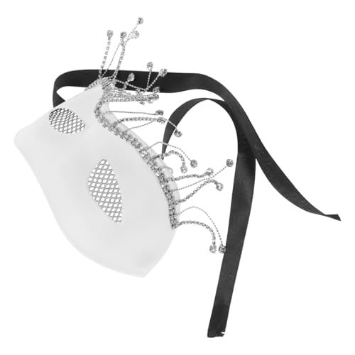 TEMPNAP Halloween Cosplay Maske Halbseitige Maske mit Design Vintage für Maskerade Karneval Halloween Partys Kreative Fotografie Requisiten TEMPNAP Halloween Cosplay Maske Halbseitige Maske mit Design Vintage für Maskerade Karneval Halloween Partys Kreative Fotografie Requisiten von TEMPNAP