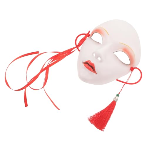 TEMPNAP Hanfu -Zubehörmaske Halloween -Party lustig Maskerademaske Halloween-Maske Dekoration Gesichtsmaske Partymaske Masken-Cosplay Cosplay-Masken Maske Maskerade masken cosplay Plastik TEMPNAP Hanfu -Zubehörmaske Halloween -Party lustig Maskerademaske Halloween-Maske Dekoration Gesichtsmaske Partymaske Masken-Cosplay Cosplay-Masken Maske Maskerade masken cosplay Plastik von TEMPNAP